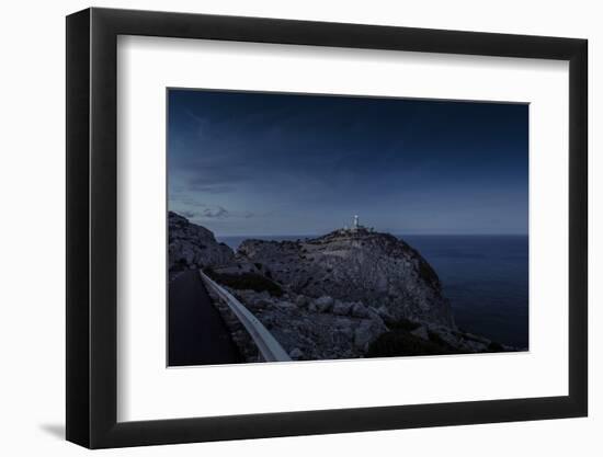 Lighthouse at Cap Formentor, Majorca-Jorg Simanowski-Framed Photographic Print