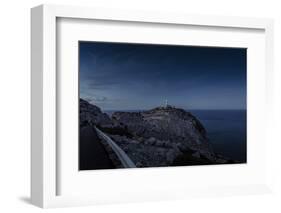 Lighthouse at Cap Formentor, Majorca-Jorg Simanowski-Framed Photographic Print