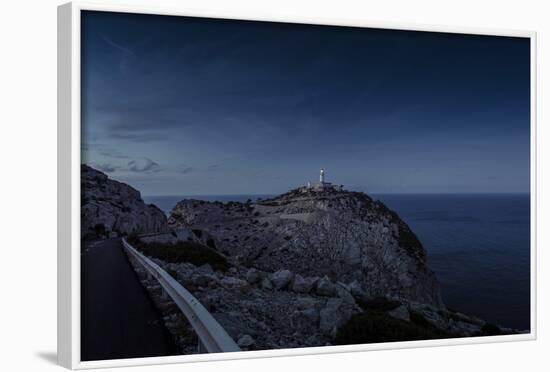 Lighthouse at Cap Formentor, Majorca-Jorg Simanowski-Framed Photographic Print