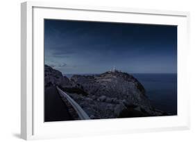 Lighthouse at Cap Formentor, Majorca-Jorg Simanowski-Framed Photographic Print