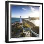 Lighthouse at Castlepoint, Wairarapa, North Island, New Zealand-Doug Pearson-Framed Photographic Print