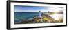 Lighthouse at Castlepoint, Wairarapa, North Island, New Zealand-Doug Pearson-Framed Photographic Print