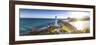 Lighthouse at Castlepoint, Wairarapa, North Island, New Zealand-Doug Pearson-Framed Photographic Print