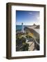 Lighthouse at Castlepoint, Wairarapa, North Island, New Zealand-Doug Pearson-Framed Photographic Print