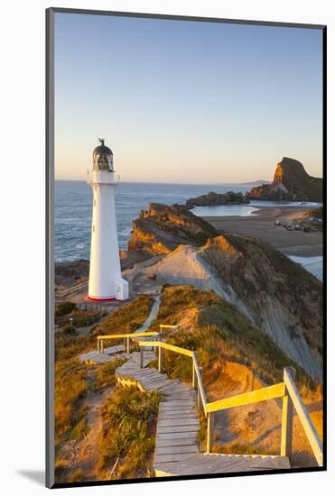 Lighthouse at Castlepoint, Wairarapa, North Island, New Zealand-Doug Pearson-Mounted Photographic Print