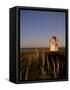 Lighthouse at Cavendish Beach, Prince Edward Island, Canada, North America-Alison Wright-Framed Stretched Canvas