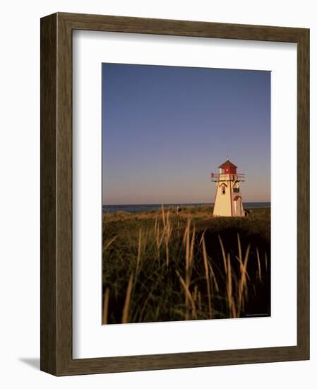 Lighthouse at Cavendish Beach, Prince Edward Island, Canada, North America-Alison Wright-Framed Photographic Print