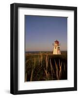 Lighthouse at Cavendish Beach, Prince Edward Island, Canada, North America-Alison Wright-Framed Photographic Print