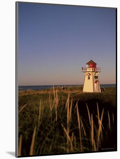 Lighthouse at Cavendish Beach, Prince Edward Island, Canada, North America-Alison Wright-Mounted Photographic Print