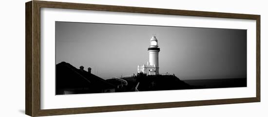 Lighthouse at Dusk, Broyn Bay Light House, New South Wales, Australia-null-Framed Photographic Print