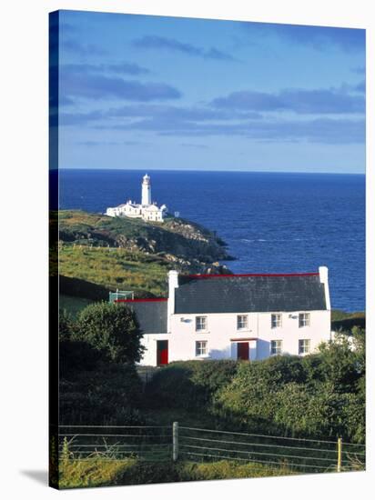 Lighthouse at Fanad Head, Donegal Peninsula, Co. Donegal, Ireland-Doug Pearson-Stretched Canvas