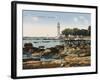Lighthouse at Fenerbahce, Constantinople-null-Framed Photographic Print