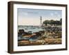 Lighthouse at Fenerbahce, Constantinople-null-Framed Photographic Print