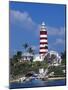 Lighthouse at Hope Town on the Island of Abaco, the Bahamas-William Gray-Mounted Photographic Print