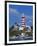 Lighthouse at Hope Town on the Island of Abaco, the Bahamas-William Gray-Framed Photographic Print