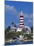 Lighthouse at Hope Town on the Island of Abaco, the Bahamas-William Gray-Mounted Photographic Print
