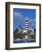 Lighthouse at Hope Town on the Island of Abaco, the Bahamas-William Gray-Framed Photographic Print