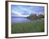 Lighthouse at Marquette, Michigan, USA-Chuck Haney-Framed Photographic Print