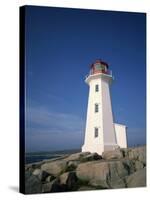 Lighthouse at Peggys Cove Near Halifax in Nova Scotia, Canada, North America-Renner Geoff-Stretched Canvas