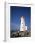 Lighthouse at Peggys Cove Near Halifax in Nova Scotia, Canada, North America-Renner Geoff-Framed Photographic Print