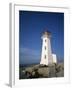 Lighthouse at Peggys Cove Near Halifax in Nova Scotia, Canada, North America-Renner Geoff-Framed Photographic Print