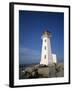 Lighthouse at Peggys Cove Near Halifax in Nova Scotia, Canada, North America-Renner Geoff-Framed Photographic Print