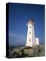 Lighthouse at Peggys Cove Near Halifax in Nova Scotia, Canada, North America-Renner Geoff-Stretched Canvas