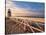 Lighthouse at Sunrise, Nantucket, MA-Walter Bibikow-Stretched Canvas