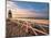 Lighthouse at Sunrise, Nantucket, MA-Walter Bibikow-Mounted Photographic Print