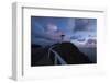 Lighthouse at sunset, Cape Byron Lighthouse, Cape Byron, New South Wales, Australia-Panoramic Images-Framed Photographic Print