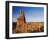 Lighthouse at Sunset, Palo Duro Canyon State Park, Canyon, Panhandle, Texas, USA-Rolf Nussbaumer-Framed Premium Photographic Print