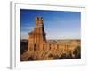 Lighthouse at Sunset, Palo Duro Canyon State Park, Canyon, Panhandle, Texas, USA-Rolf Nussbaumer-Framed Photographic Print