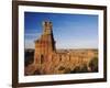 Lighthouse at Sunset, Palo Duro Canyon State Park, Canyon, Panhandle, Texas, USA-Rolf Nussbaumer-Framed Photographic Print