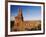 Lighthouse at Sunset, Palo Duro Canyon State Park, Canyon, Panhandle, Texas, USA-Rolf Nussbaumer-Framed Photographic Print