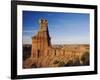 Lighthouse at Sunset, Palo Duro Canyon State Park, Canyon, Panhandle, Texas, USA-Rolf Nussbaumer-Framed Photographic Print