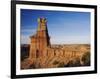 Lighthouse at Sunset, Palo Duro Canyon State Park, Canyon, Panhandle, Texas, USA-Rolf Nussbaumer-Framed Photographic Print