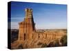 Lighthouse at Sunset, Palo Duro Canyon State Park, Canyon, Panhandle, Texas, USA-Rolf Nussbaumer-Stretched Canvas