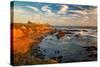 Lighthouse at Sunset, Pigeon Point, California Coast-lucky-photographer-Stretched Canvas