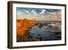 Lighthouse at Sunset, Pigeon Point, California Coast-lucky-photographer-Framed Photographic Print