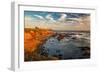 Lighthouse at Sunset, Pigeon Point, California Coast-lucky-photographer-Framed Photographic Print