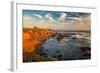 Lighthouse at Sunset, Pigeon Point, California Coast-lucky-photographer-Framed Photographic Print