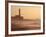 Lighthouse at Sunset with Crashing Waves, Morocco-Merrill Images-Framed Photographic Print