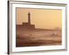 Lighthouse at Sunset with Crashing Waves, Morocco-Merrill Images-Framed Photographic Print