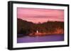 Lighthouse at Sunset-null-Framed Photographic Print