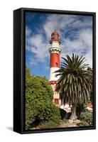 Lighthouse at Swakopmund-Circumnavigation-Framed Stretched Canvas