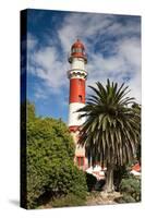 Lighthouse at Swakopmund-Circumnavigation-Stretched Canvas