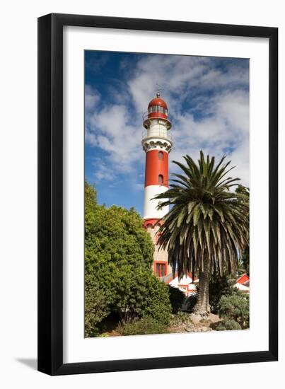 Lighthouse at Swakopmund-Circumnavigation-Framed Photographic Print