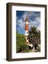 Lighthouse at Swakopmund-Circumnavigation-Framed Photographic Print