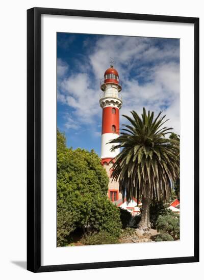 Lighthouse at Swakopmund-Circumnavigation-Framed Photographic Print