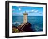 Lighthouse at the Coast, Kermorvan Lighthouse, Finistere, Brittany, France-null-Framed Photographic Print